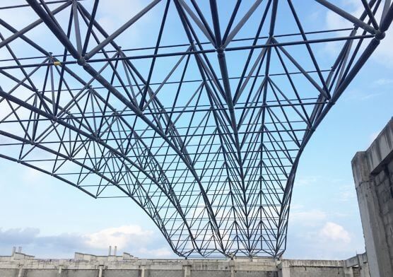 Cơ cấu thép tùy chỉnh nhà kho sản xuất kho cho tòa nhà xây dựng