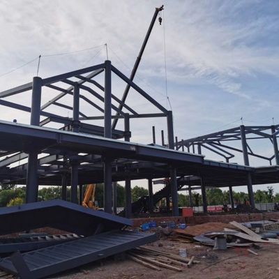 Xây dựng khung thép Prefab Xây dựng kim loại Xây dựng kim loại
