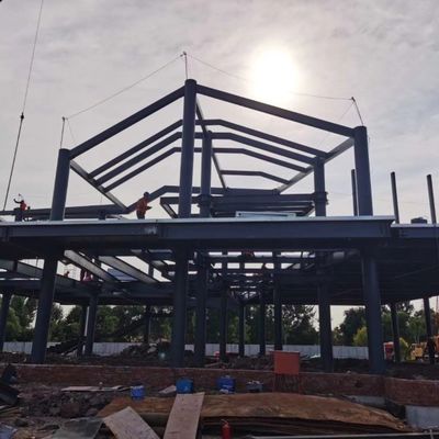 Xây dựng khung thép Prefab Xây dựng kim loại Xây dựng kim loại