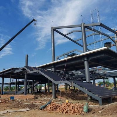 Xây dựng khung thép Prefab Xây dựng kim loại Xây dựng kim loại
