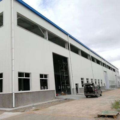 Thiết kế hiện đại Xây dựng kim loại nhẹ Xưởng chế tạo cấu trúc thép