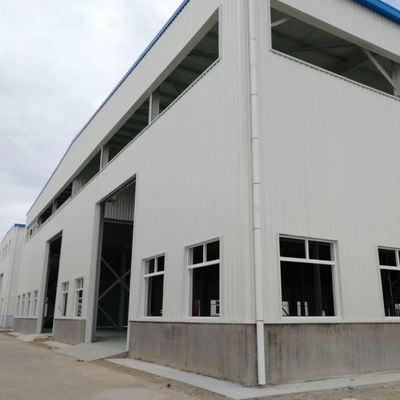 Thiết kế hiện đại Xây dựng kim loại nhẹ Xưởng chế tạo cấu trúc thép
