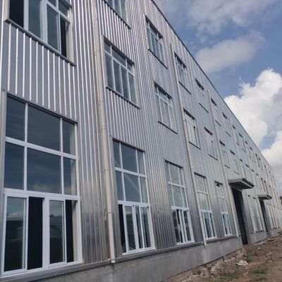 Dễ dàng lắp ráp chống nước Prefab Building Steel Structure Warehouse