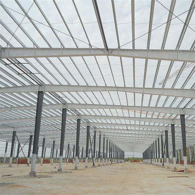 Đào nóng / hàn H-Section Thép Cột và Beams Metal Building Workshop