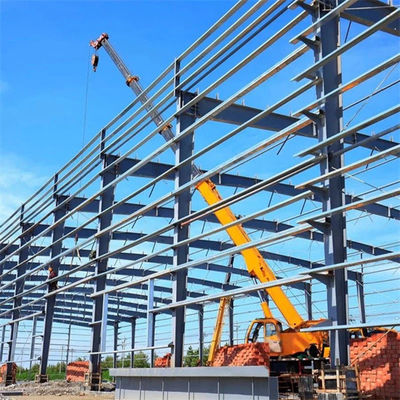 Cấu trúc cổng cổng cấu trúc thép kho cho xây dựng thép tùy chỉnh