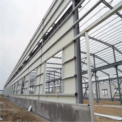 Q355B/ Q235B Kho chứa cấu trúc thép với cấu trúc cổng hiệu suất cao