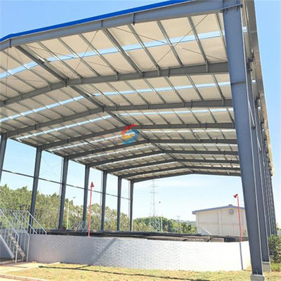 Dễ cài đặt kho cấu trúc thép cho xây dựng công nghiệp với cửa sổ nhôm