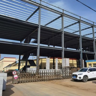 Lưu trữ cấu trúc thép phần H hàn với khả năng chịu tải tốt