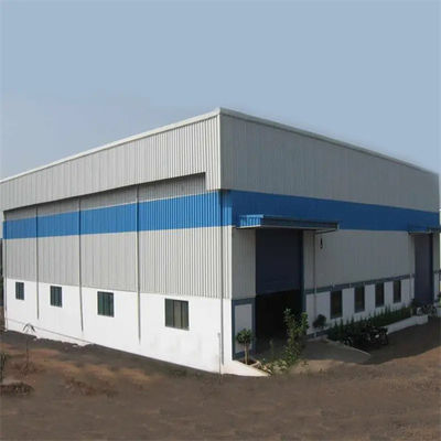 Xưởng xây dựng kim loại tùy chỉnh với cửa sổ hợp kim nhôm