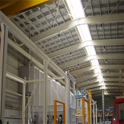 kho thép đúc nóng Prefab cho mái nghiêng với sức tải mạnh