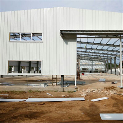 Máy xưởng cấu trúc thép mái và tường thép màu với phần Z Purlin