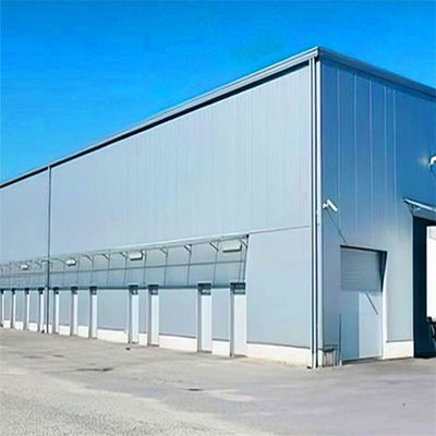 Xưởng chế tạo cấu trúc thép kẽm với Z Section Purlin và UPVC Downpipe