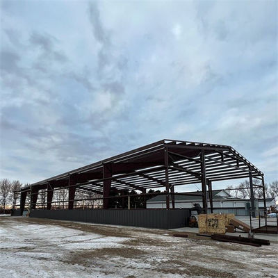UPVC Downpipe Steel Structure Workshop với xử lý bề mặt nhựa