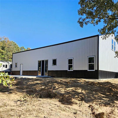 UPVC Downpipe Steel Structure Workshop với xử lý bề mặt nhựa