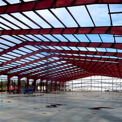 Thiết kế thiết kế Thép cấu trúc hội thảo với vật liệu Q355 và cửa trượt