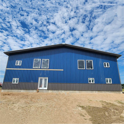 Xưởng hàn cấu trúc thép với vật liệu Q355/Q235 và cách điện tùy chọn