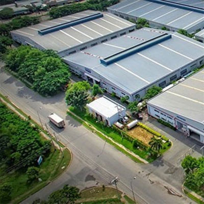 Kho dự trữ cấu trúc thép được chế tạo sẵn để lưu trữ và sản xuất