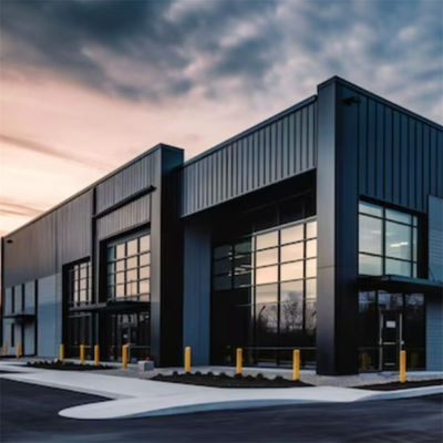 Cấu trúc thép hiện đại kết hợp các cửa sổ nhôm phù hợp với các dự án ngành khách sạn bao gồm khách sạn và khu nghỉ dưỡng