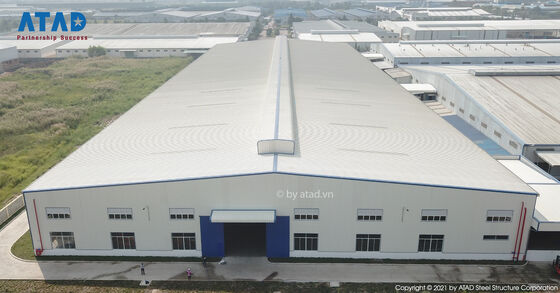 Xưởng chế tạo và chế biến khung cấu trúc thép công nghiệp