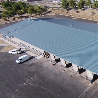 Xưởng sản xuất và gia công kết cấu thép mái dốc