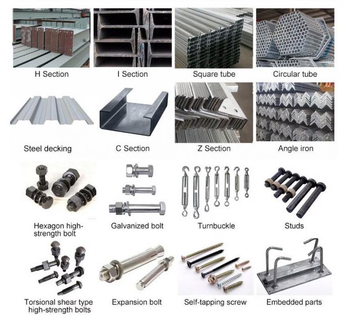 Nh&agrave; kho kết cấu th&eacute;p lưới 40 * 100 Ưu điểm chi ph&iacute; thấp 5